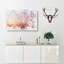 Sunrise Above The Mountains - Wrapped Canvas-56656550
