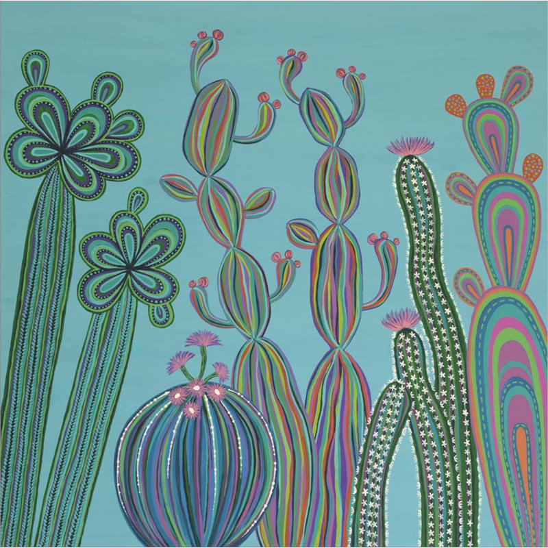 Décoration murale cactus