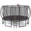 Trampoline 16 pi - Noir et rouge