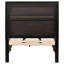 Lit simple à panneau avec rangement noir-325402095