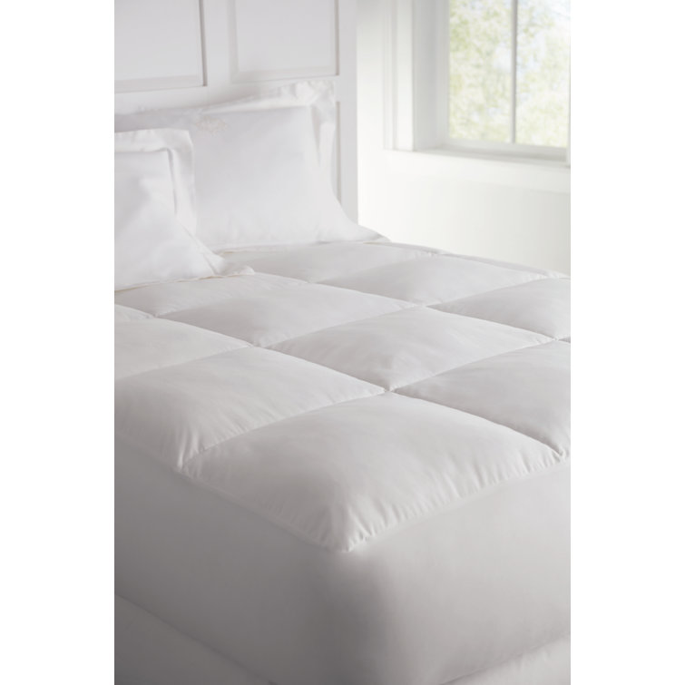 Peacock Alley Down Alternative Mattress Enhancer - Twin / White