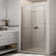 45"-48" W x 76" H Reversible Framed Sliding Shower Door With Soft Close And Clear Tempered Glass