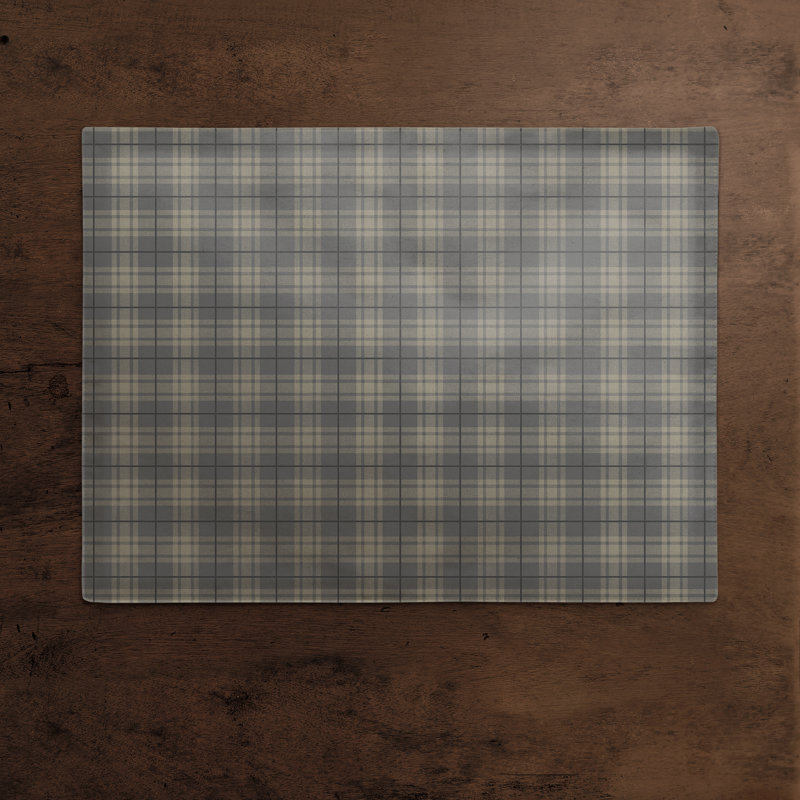 Cotton Plaid Rectangle Placemat