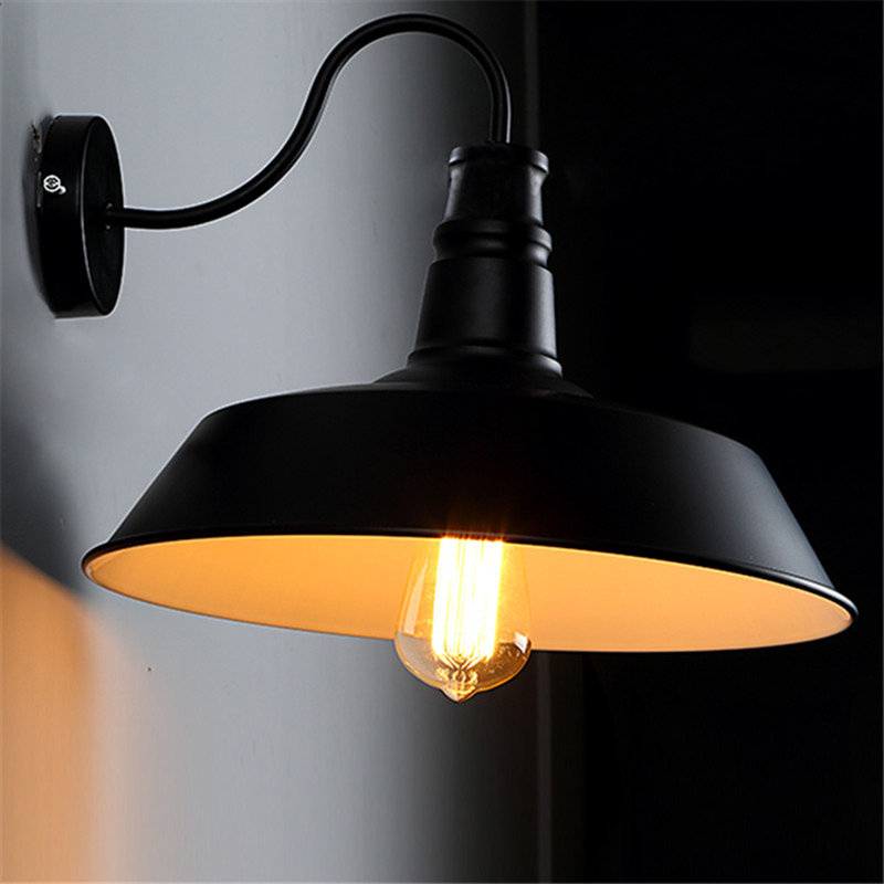 Lampe murale en col de cygne style industriel Warehouse