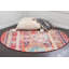 Tapis à motif géométrique rouge Sierra-40277289