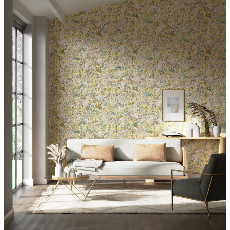 Sanguine Wallpaper, Succulent/Seaglass/Nectar/Sail Cloth