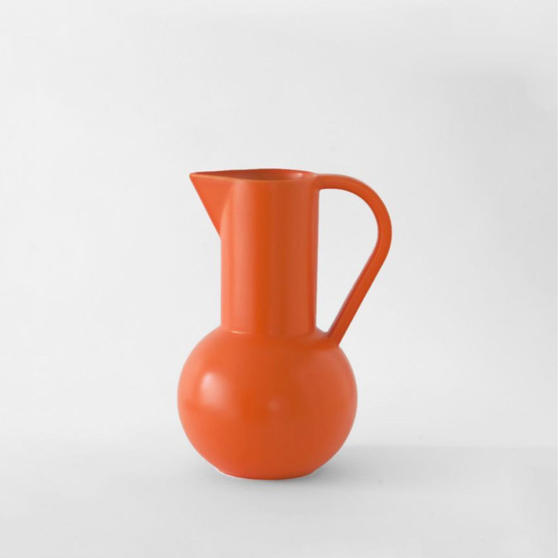 Strøm Jug by Nicholai Wiig-Hansen, 50.72 oz, Vibrant Orange
