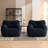 Medium Teddy Fabric Bean Bag Chair (Set of 2)-67775603