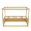 Lit simple - Encouragez la structure en bois avec barrière de sécurité pendant le sommeil