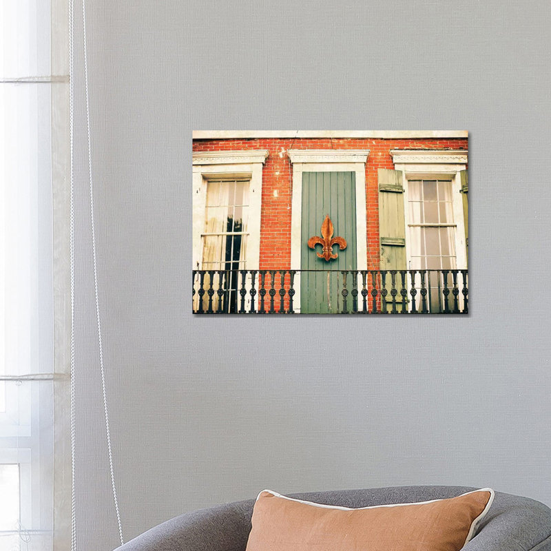 French Quarter - photographie sur toile tendue, H 18 po x l 26 po x P 1,5 po