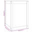 Boîte à linge vidaXL 17,3 x 17,3 x 26 po-444692537