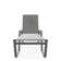 Holna Outdoor Rust-Resistant Metal Chaise Lounge