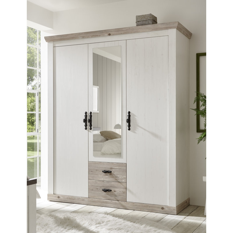 Kit 3 Door Manufactured Wood Wardrobe