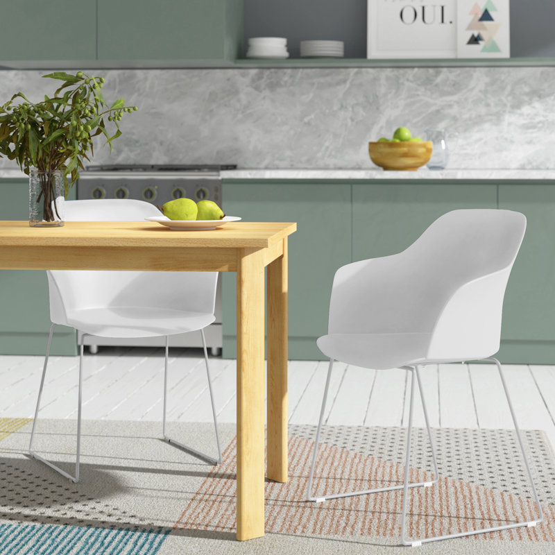 Stesha 44cm H Side Chair, White
