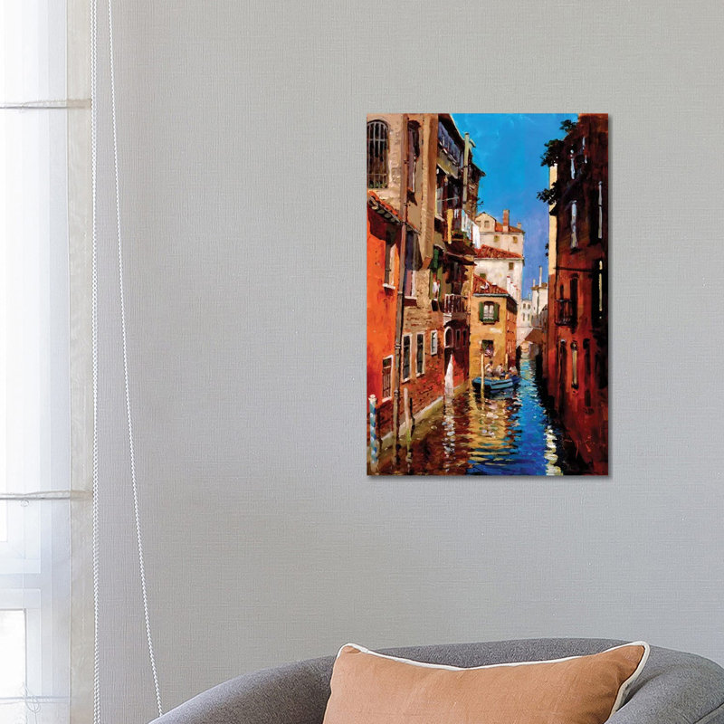 Dorsoduro by John Haskins - Wrapped Canvas Print, 66.04 cm H x 45.72 cm W x 3.175 cm D