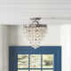 Alto 3 Light Semi Flush Mount