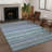 Machine Washable Indoor/Outdoor Chantille ACN2531 Stripes Rug-1207559313-1207560038