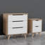 Vankka 149.4cm W 3 - Drawer Chest of Drawers