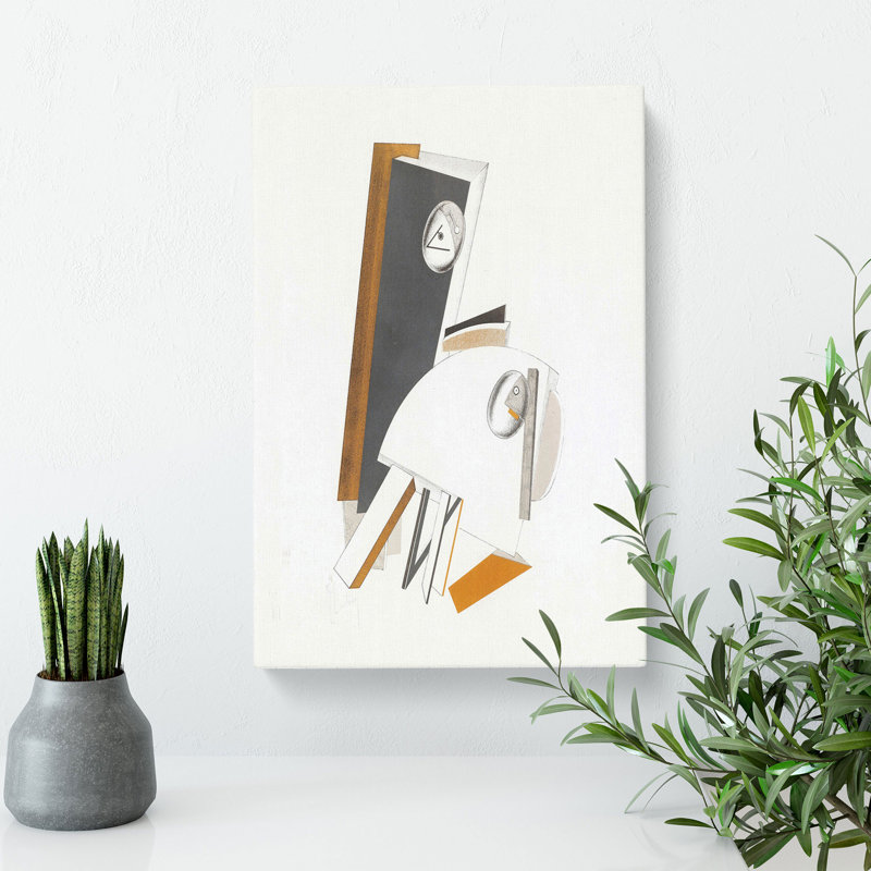 Composition Vol.5 by El Lissitzky - Wrapped Canvas, 50cm H x 35cm W x 3cm D