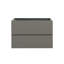 Armoire murale sans bassin en gris, structure à deux tiroirs, présentation moderne et minimaliste, construction robuste, utilisation facile de nettoyage, bassin gris clair,, informations, constructions, actions,