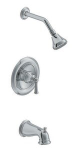 Complete Shower System, Brushed Nickel