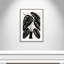 «Black and White Pots Plant I» par Daniela Santiago - reproduction de cadre photo-63616367-63616376
