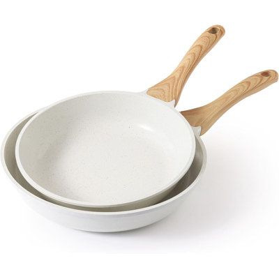 Ensemble de poêles à frire antiadhésives en céramique 2 pièces 10 + 12 po SENSARTE