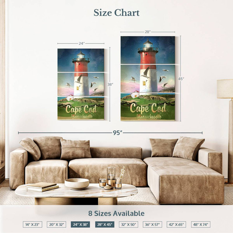 Aletra Cape Cod, 38" H x 24" W