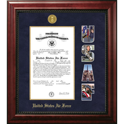 Air Force Certificate Executive Picture Frame