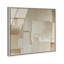 Vanilla High-Gloss Frameless Acrylic Glass Wall Art Abstract Print by Oliver Gal, Ready to Hang, 12 x 12-27236804-27236811
