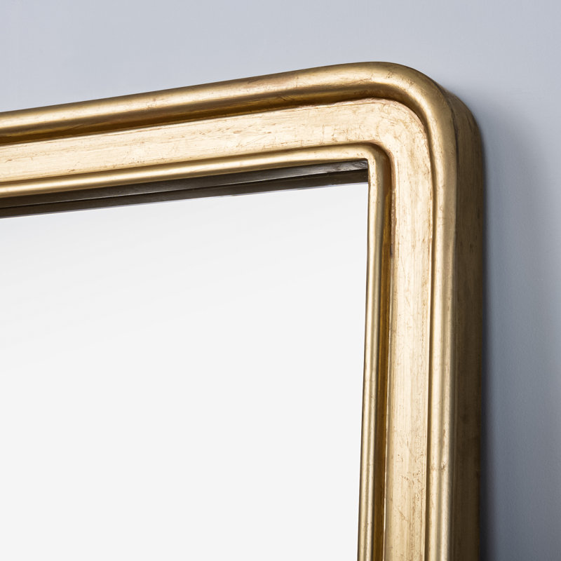 Donow Solid Wood Flat Wall Mirror