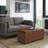 Avalon 42"W Upholstered Contemporary Rectangular Flip-Top Storage Ottoman with Hidden Storage-531426436