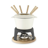 Twine 1.5 qt. Cast Iron Fondue Set