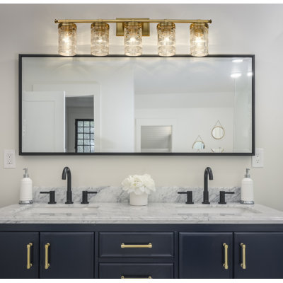 Meuble-lavabo 5 lumières Archer