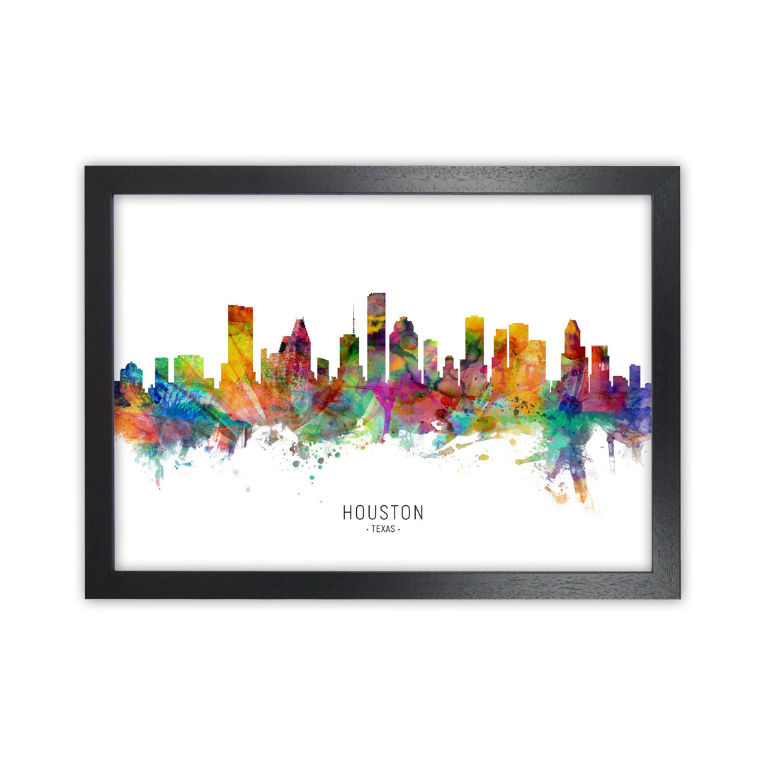 Houston Texas Skyline by Michael Tompsett - Print