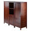 Table de buffet en bois 3 tiroirs 52 po large Glasco