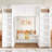 Triple Bunk Bed With Storage Shelves And Hooks, Twin +Twin Over Twin Xl-1062505010