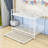 Twin Over Twin Metal Standard Bunk Bed With Twin Size Trundle-676351514