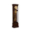 Grande horloge au sol en bois massif minimaliste de style chinois 75,98 "