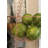 3-Tier Copper Kitchen Hanging Fruit Baskets, 32 Inches