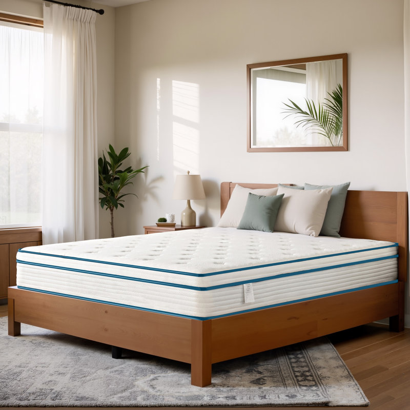 Extra Large Double Mattress in a Box | 26cm Thick Medium Firm with Pocket Springs | Rolled for Easy Setup | 1.35/1.5/1.8m Large Sizes | Shipped from UK
