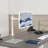 Single LCD Monitor Height Adjustable Desk Mount