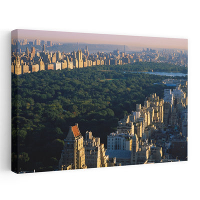 High Angle View Of Buildings In A City Central Park Manhattan New York City New York State Usa Abstract Contemporary Architecture City Art