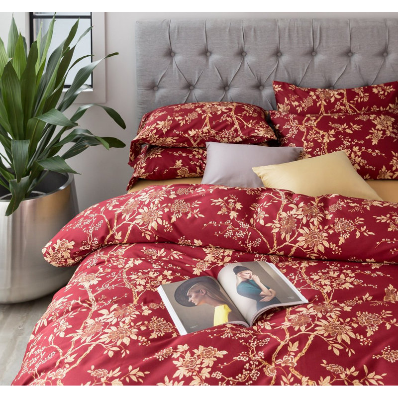 Ensemble de housse pour couette, Housse de couette très grand et 2 taies d'oreille