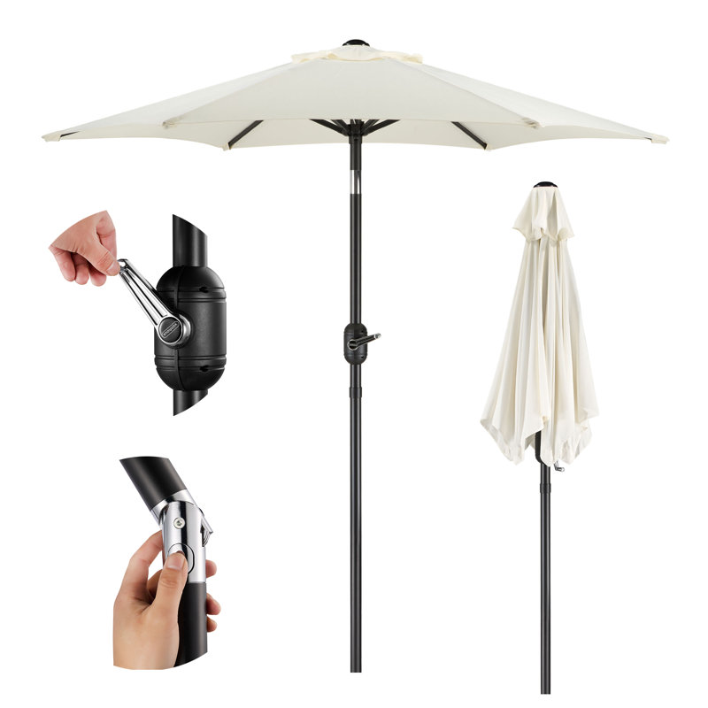 270cm Market Parasol, Ivory