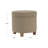 Mayen 19" Wide Round Storage Ottoman-455068157