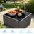 5-Piece Patio Conversation Sets with Cushions-897605318