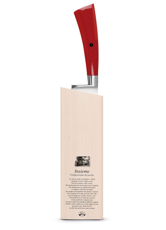 Plenum Knife Set, Methacrylate, Red