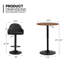 Table bistro et tabourets de bar pivotants de 23,5 po Belcherry-1775883962-1775883963