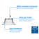 4" Remodel LED Retrofit Recessed Lighting Kit